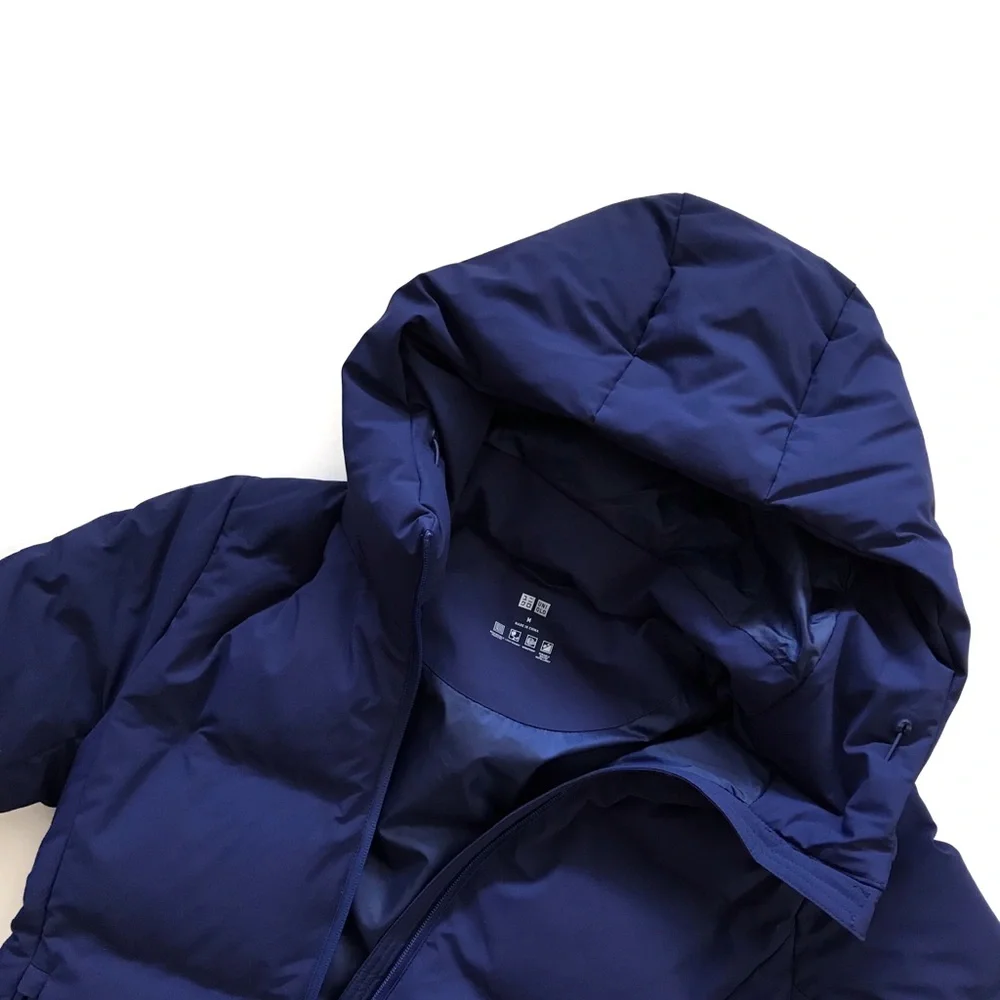 Uniqlo Seamless Down Short Coat in Blue Med - Picture 3 of 7